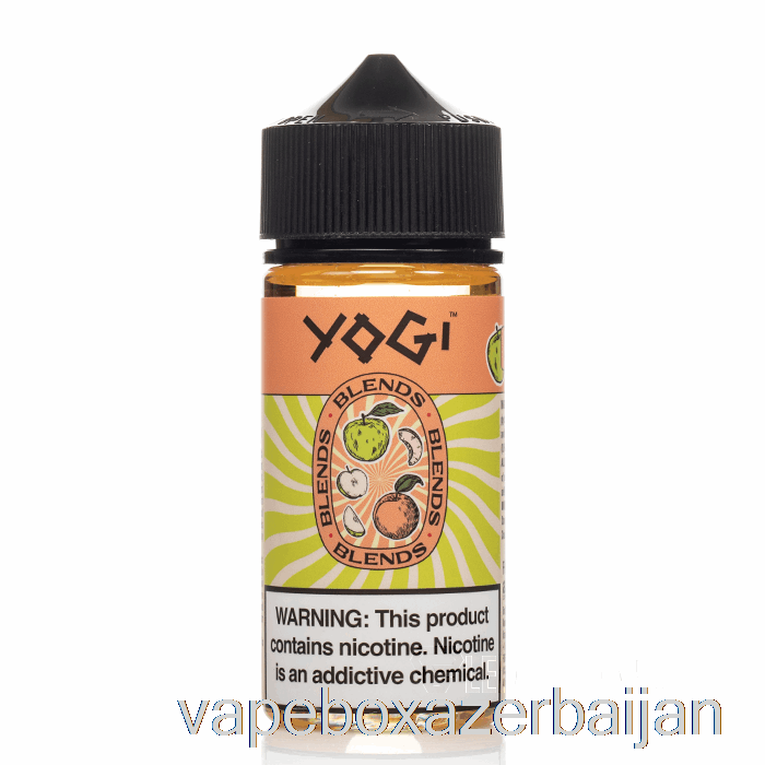 Vape Baku Apple Peach Ice - Yogi Blends - 100mL 6mg